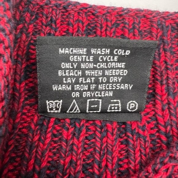 POLO JEANS CO. RALPH LAUREN VTG AUSTRALIA🇦🇺MADE Mock Neck Knit Pullover MEDIUM - Picture 10 of 10